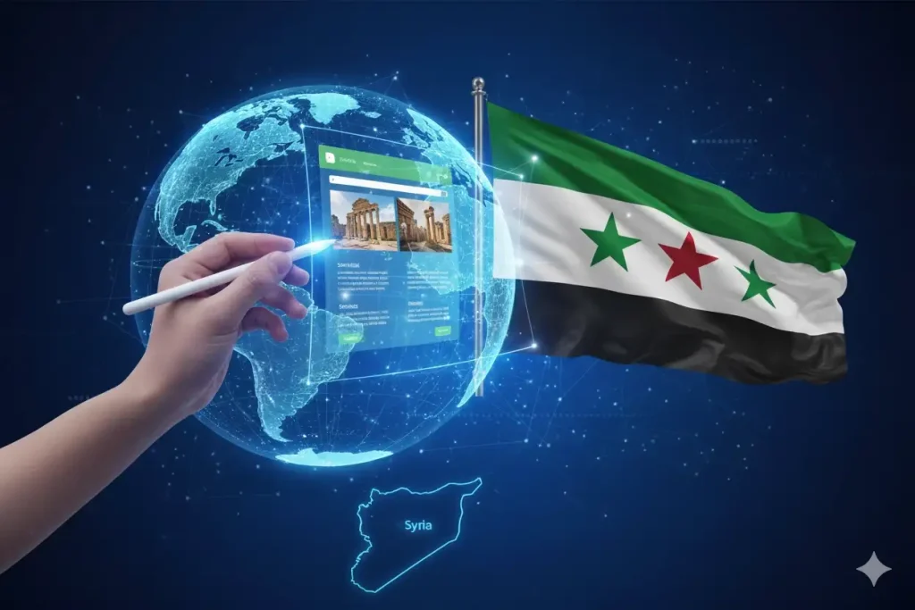 انشاء مواقع الكترونية سوريا