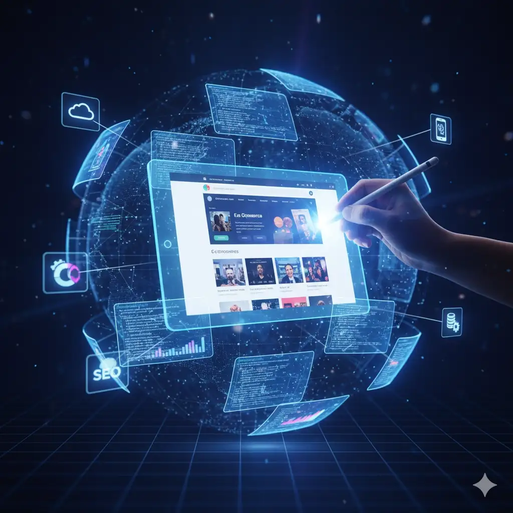 تصميم موقع الكترونية