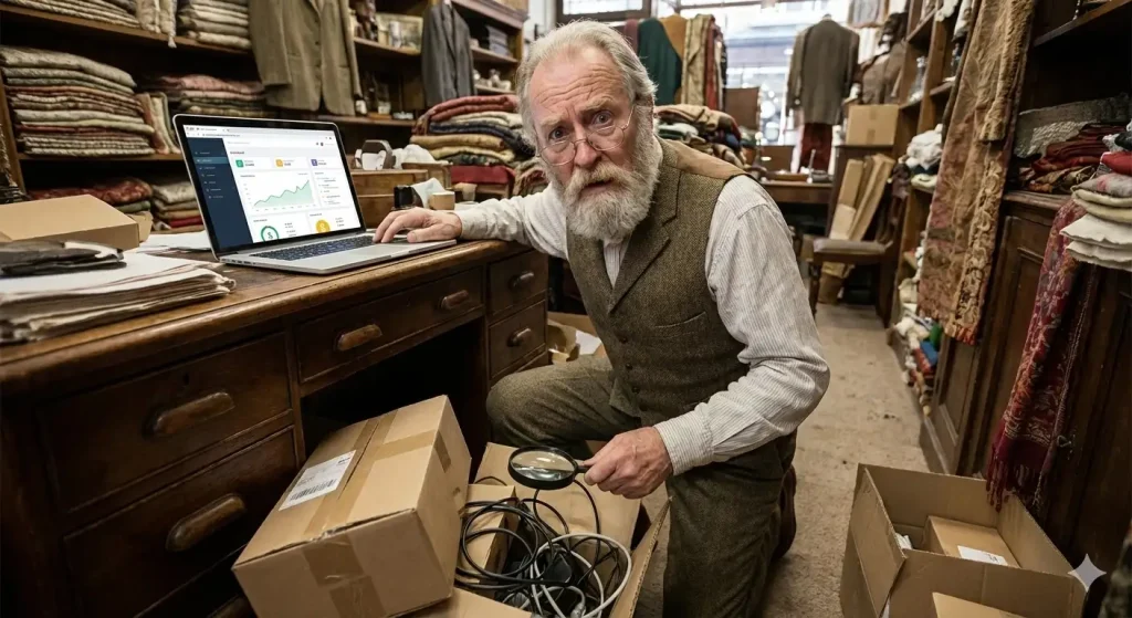 Does an online store increase sales compared to traditional sales